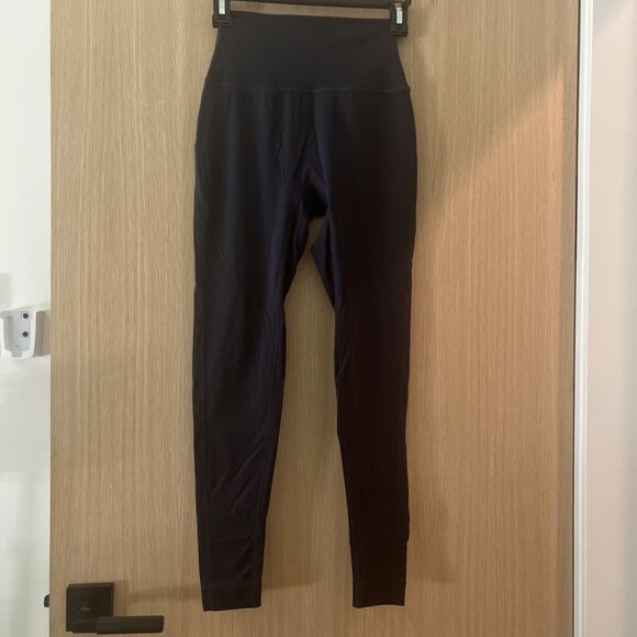 Set Pants - SET ACTIVE Sportbody Leggings Navy Blue Small Athletic Activewear Womens